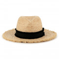 Chapeau à bords frangés ZADIG & VOLTAIRE pour FILLE