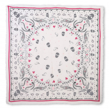 Foulard à motifs ZADIG & VOLTAIRE pour FILLE