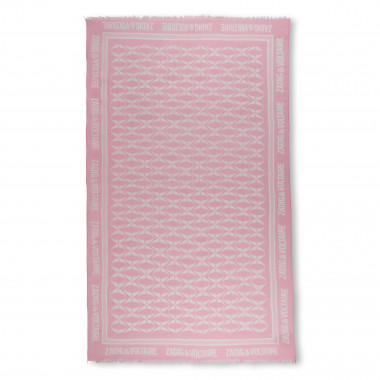 Patterned shawl ZADIG & VOLTAIRE for GIRL