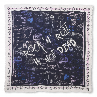 Printed shawl ZADIG & VOLTAIRE for GIRL
