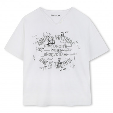 Camiseta de manga corta ZADIG & VOLTAIRE para NIÑA