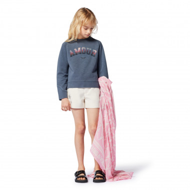 Sweat-shirt en molleton ZADIG & VOLTAIRE pour FILLE