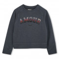 Fleece sweatshirt ZADIG & VOLTAIRE for GIRL
