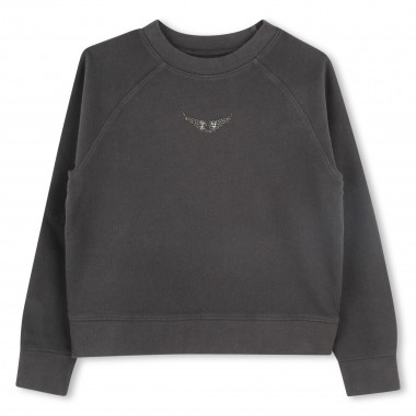 Sweat-shirt en molleton ZADIG & VOLTAIRE pour FILLE