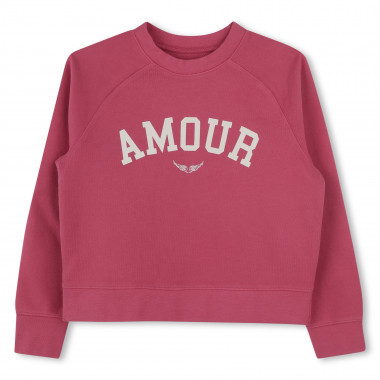 Sweat-shirt en molleton ZADIG & VOLTAIRE pour FILLE