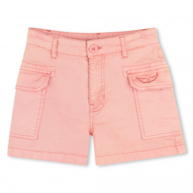 Short brodé et délavé ZADIG & VOLTAIRE pour FILLE