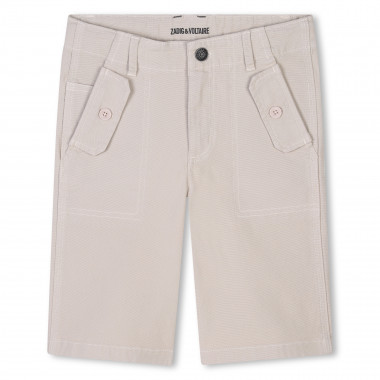 Bermuda brodé à poches ZADIG & VOLTAIRE pour GARCON