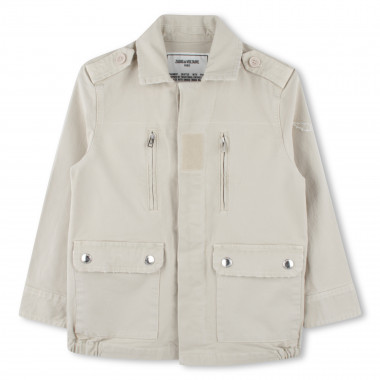Buttoned military-style jacket ZADIG & VOLTAIRE for BOY