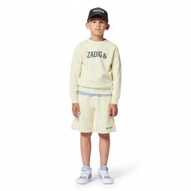Casquette en jean avec scratch ZADIG & VOLTAIRE pour GARCON