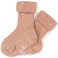 Geribbelde sokken CARREMENT BEAU Voor