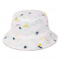 Patterned cotton hat CARREMENT BEAU for BOY