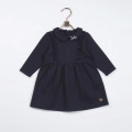 Flared milano knit dress CARREMENT BEAU for GIRL