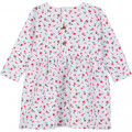 Organic cotton floral dress CARREMENT BEAU for GIRL
