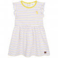 Striped dress CARREMENT BEAU for GIRL