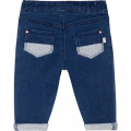 Pantaloni felpa effetto jeans CARREMENT BEAU Per RAGAZZO