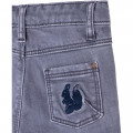 Embroidered-pocket stretch jeans CARREMENT BEAU for BOY