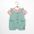 Waffled cotton dungarees CARREMENT BEAU for GIRL