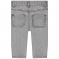 Jeans cotone 5 tasche rivetti CARREMENT BEAU Per RAGAZZO