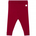 Leggings in maglia cotone lana CARREMENT BEAU Per BAMBINA