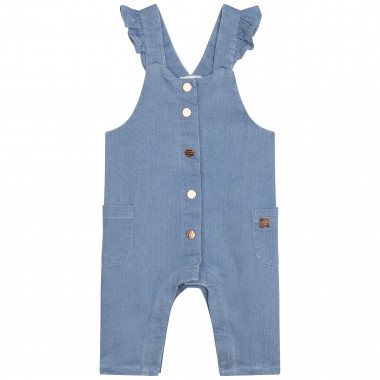 Frilled Jean Overalls CARREMENT BEAU for GIRL