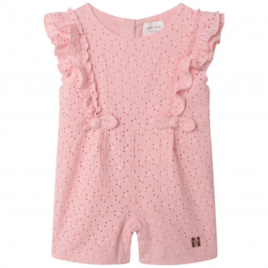 Embroidered playsuit CARREMENT BEAU for GIRL