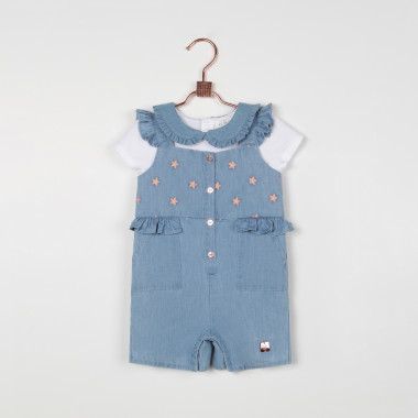 Playsuit with straps CARREMENT BEAU for GIRL