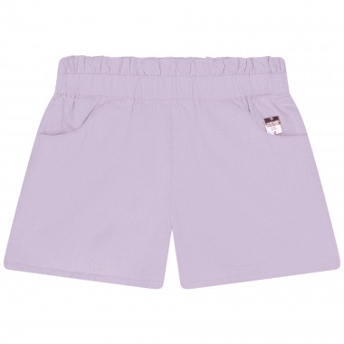Lined cotton shorts CARREMENT BEAU for GIRL