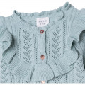 Cotton and wool cardigan CARREMENT BEAU for GIRL