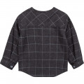 Chequered flannel shirt CARREMENT BEAU for BOY