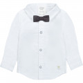 Cotton shirt with bow tie CARREMENT BEAU for BOY