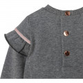 Ruffled fleece sweatshirt CARREMENT BEAU for GIRL