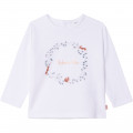 Cotton interlock T-shirt CARREMENT BEAU for GIRL