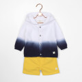 Hooded cotton cardigan CARREMENT BEAU for BOY