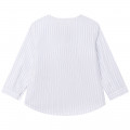 Striped cotton shirt CARREMENT BEAU for BOY