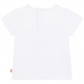 Short-sleeved cotton T-shirt CARREMENT BEAU for GIRL