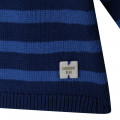 Striped knitted jumper CARREMENT BEAU for BOY