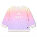 Embroidered sweatshirt CARREMENT BEAU for GIRL