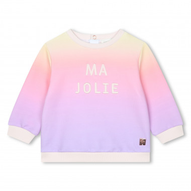 Embroidered sweatshirt CARREMENT BEAU for GIRL