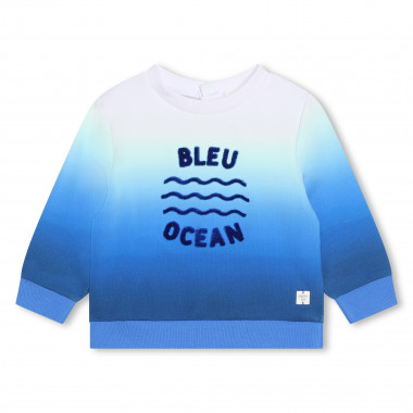 Gradient sweatshirt with motif CARREMENT BEAU for BOY