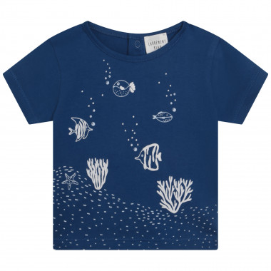 Camiseta con estampado marino CARREMENT BEAU para NIÑO