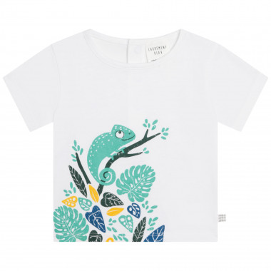 T-shirt con stampa lucertola CARREMENT BEAU Per RAGAZZO