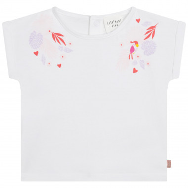 T-shirt with shoulder print  for 
