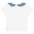 Cotton Peter Pan T-shirt CARREMENT BEAU for GIRL