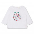 T-shirt with illustration CARREMENT BEAU for GIRL