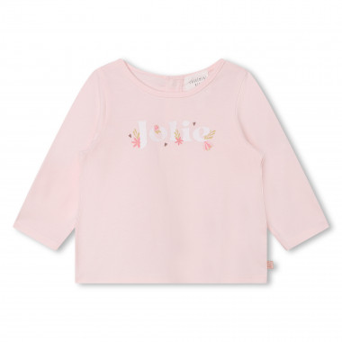 T-shirt with illustration CARREMENT BEAU for GIRL