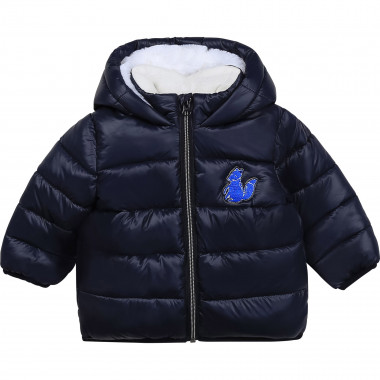 Waterproof hooded puffer jacket CARREMENT BEAU for BOY