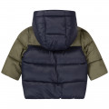 Lined water-repellent puffer CARREMENT BEAU for BOY