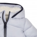 Hooded water-repellent puffer CARREMENT BEAU for BOY