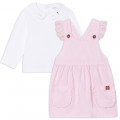 Dress and T-shirt set CARREMENT BEAU for GIRL