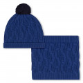 Hat and neck warmer set CARREMENT BEAU for BOY